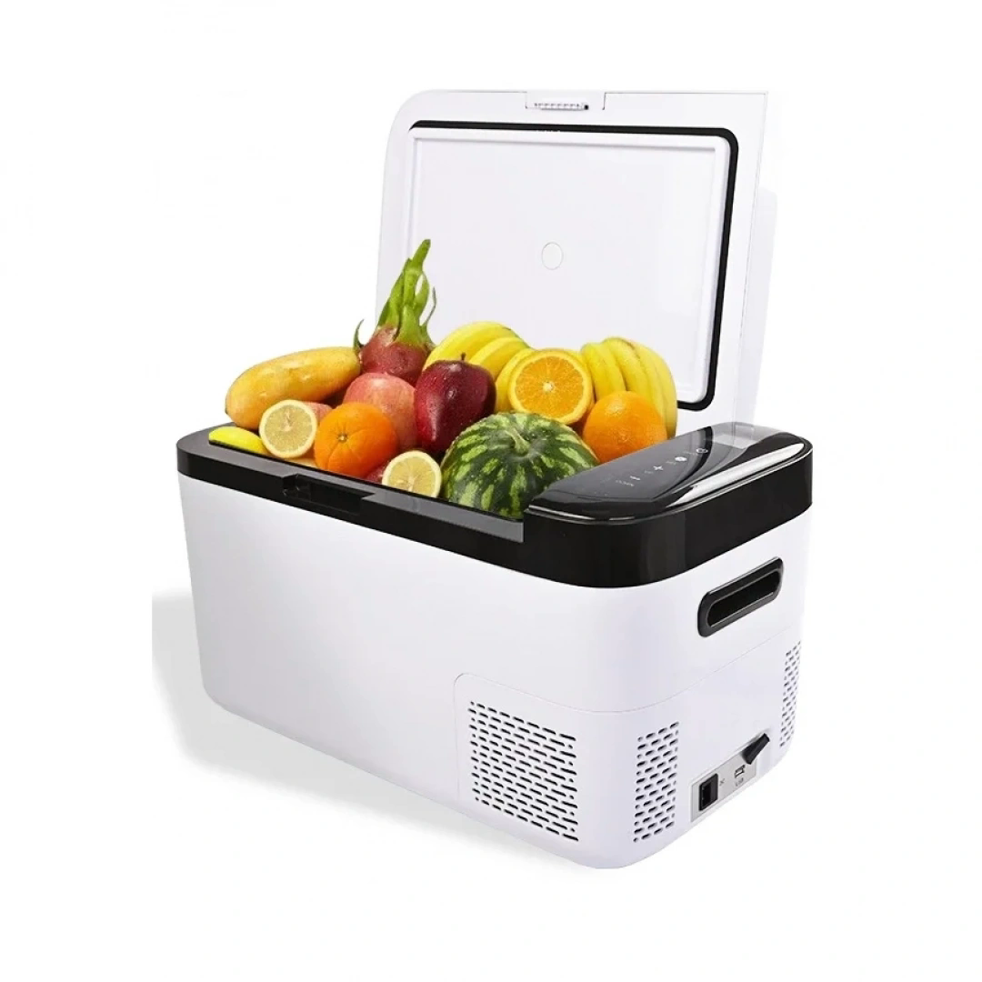 MELLİFERA ARAÇ BUZDOLABI 20 LİTRE TEK BÖLMELİ 12V - 24V VE 220V İLE ÇALIŞABİLİR ( DOKUNMATİK EKRANLI)