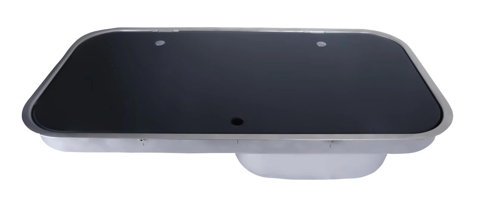 Cam Kapaklı Çiftli Gömme Ocaklı Evye