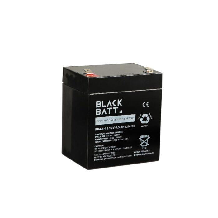 BlackBatt 12V 4.5Ah Bakımsız Kuru Akü