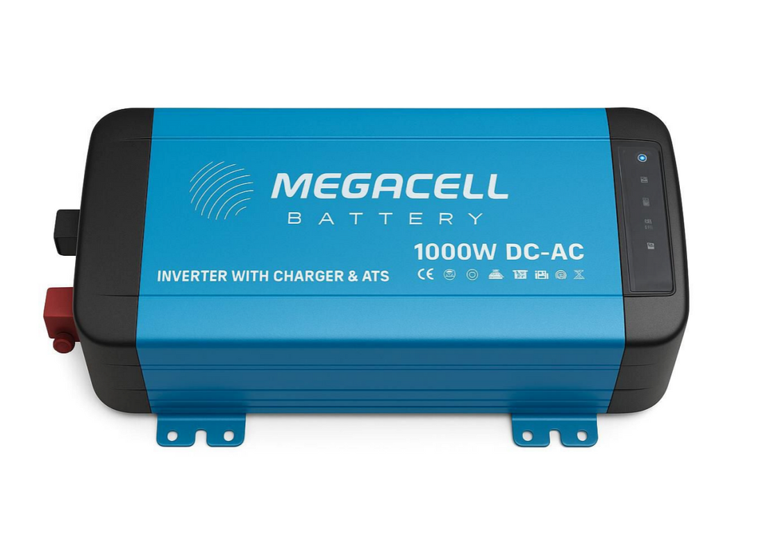 MEGACELL 12V 1000W Tam Sinüs Şarjlı İnvertör