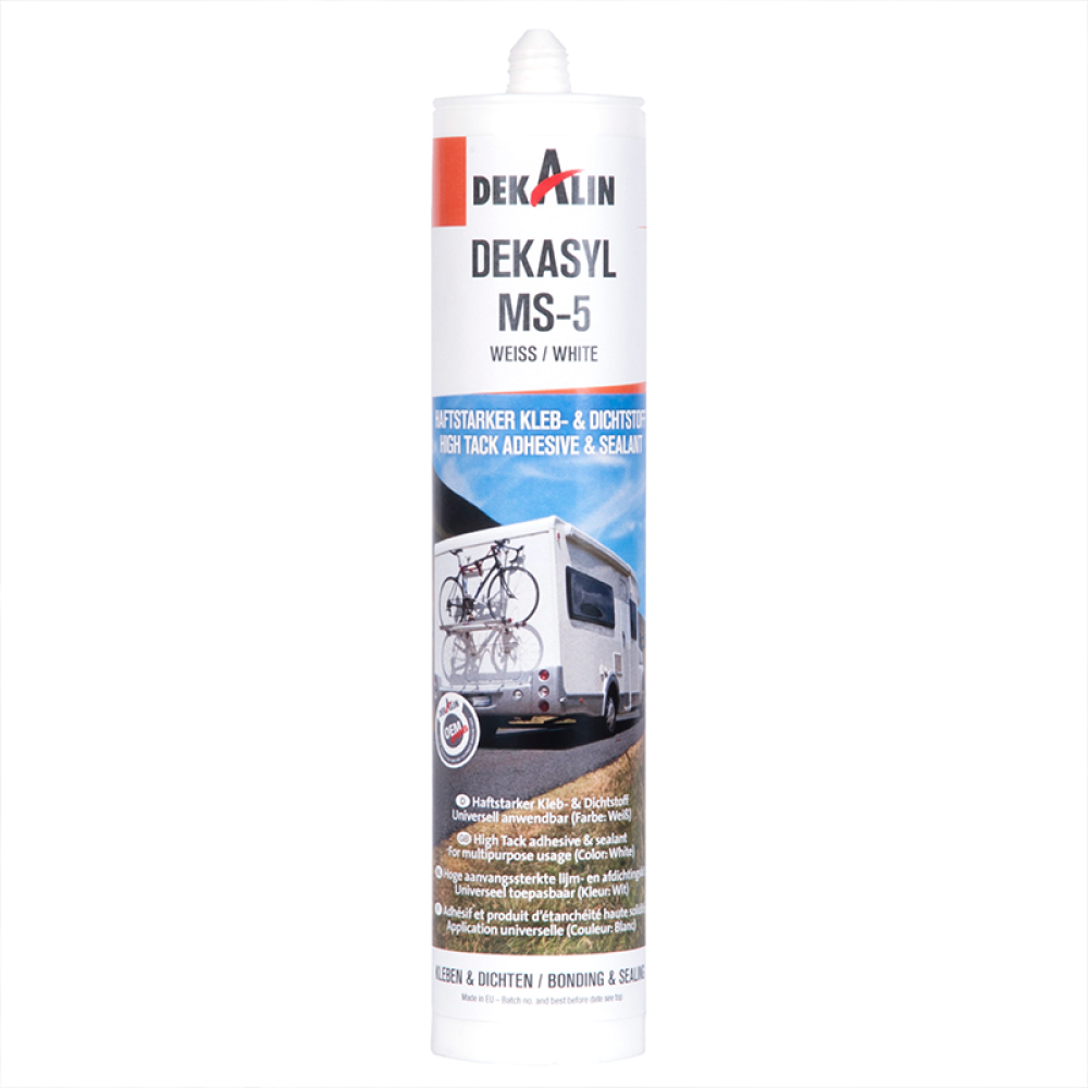 DEKALIN DEKASYL MS5-Beyaz-290 ml Karavan Silikon Yapıştırıcı
