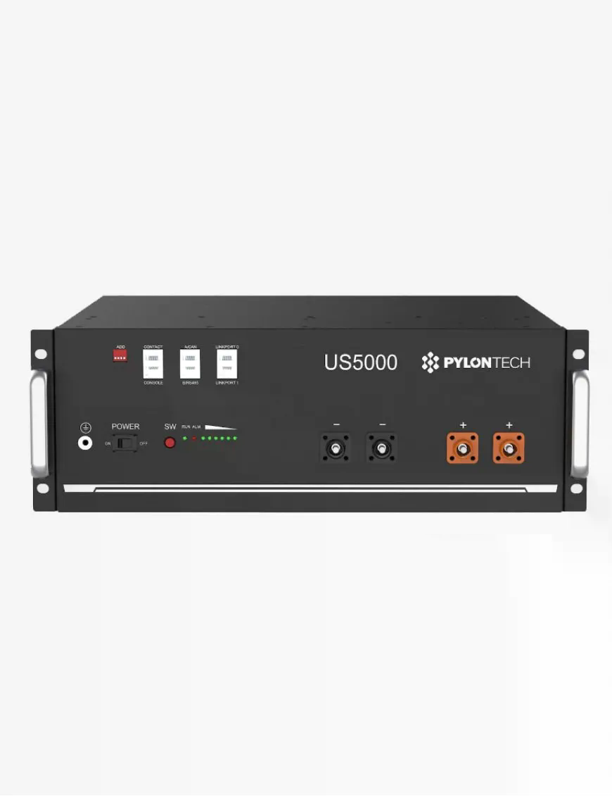 Pylontech 48V 100AH Lifepo4 US5000 4800Wh 6000 Cyle %80 Lityum Demir Fosfat Solar Akü