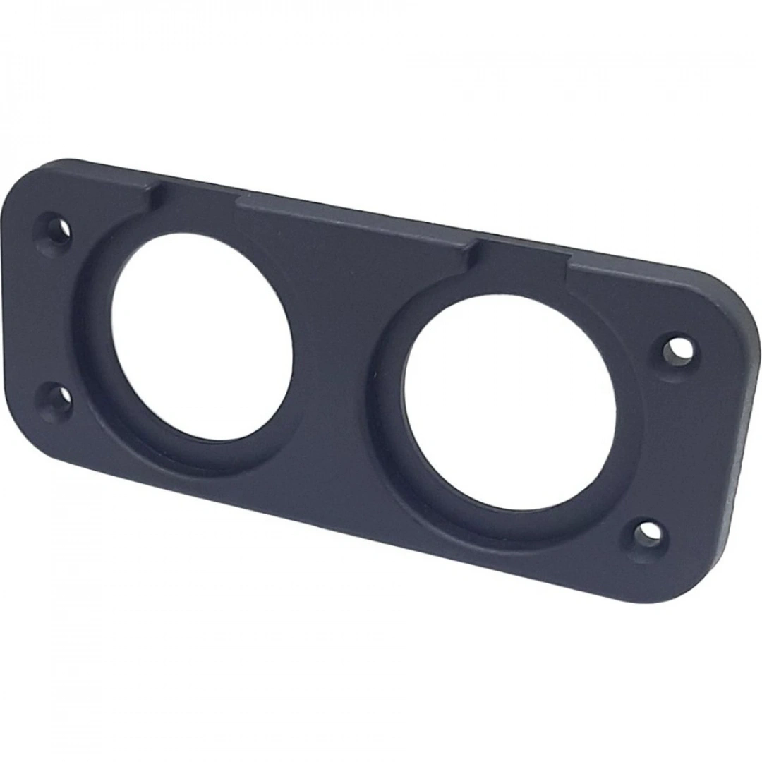 MELLİFERA İKİLİ PLASTİK PANEL (Çakmaklık, Usb,Type-C Ve Voltmetre İçin Delikli Plastik Panel)