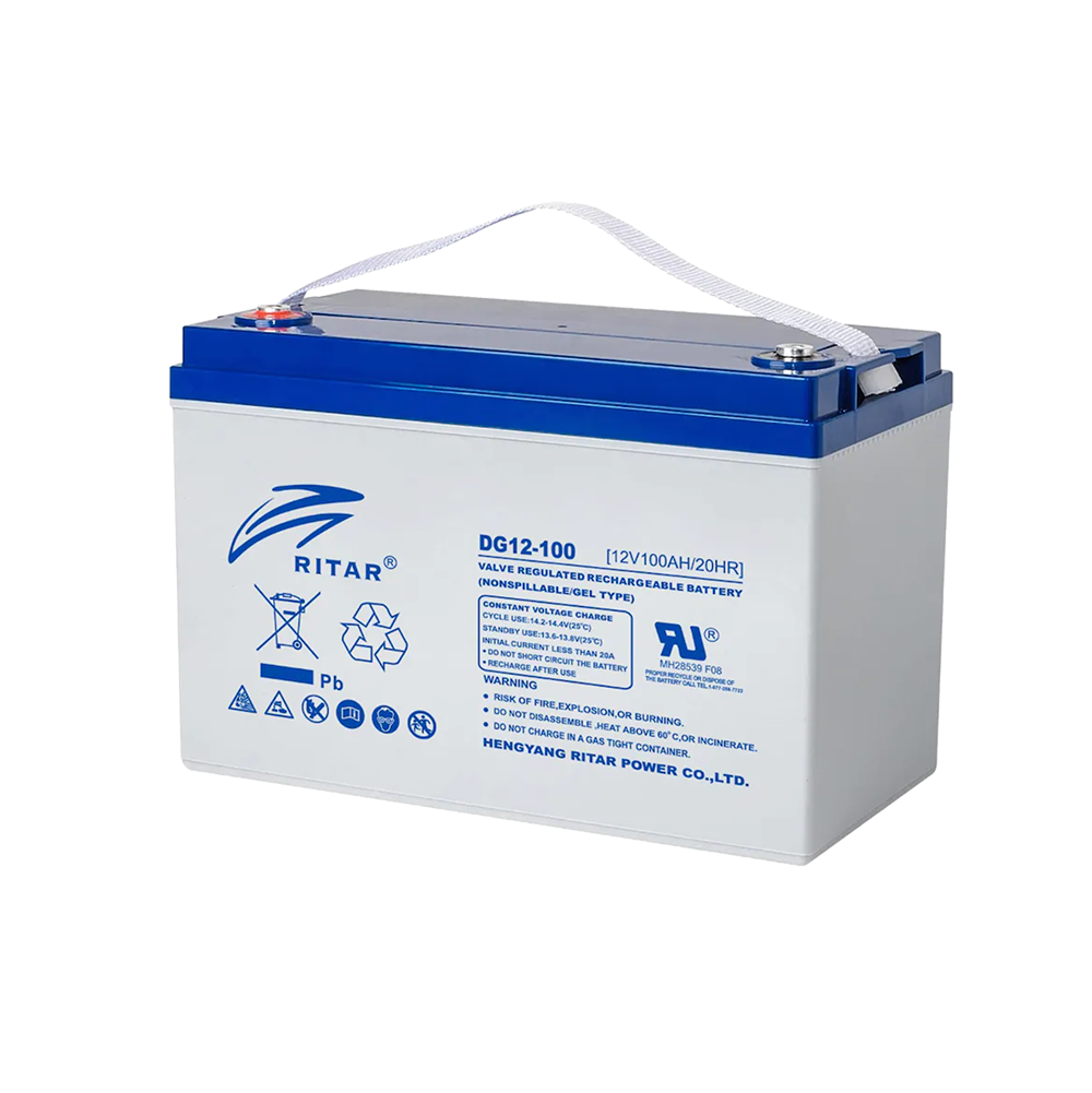 Ritar DG12-100 12V 100Ah Deep Cycle Saf Jel akü