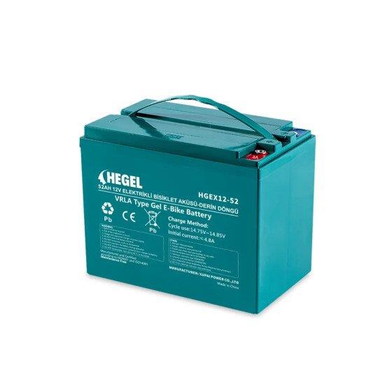 12V 52AH EVF ELEKTRİKLİ BİSİKLET AKÜSÜ