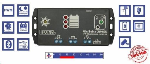 MiniSolar-20ASS 12/24V 20A