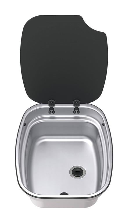 THETFORD Dikdörtgen Eviye - Paslanmaz Çelik