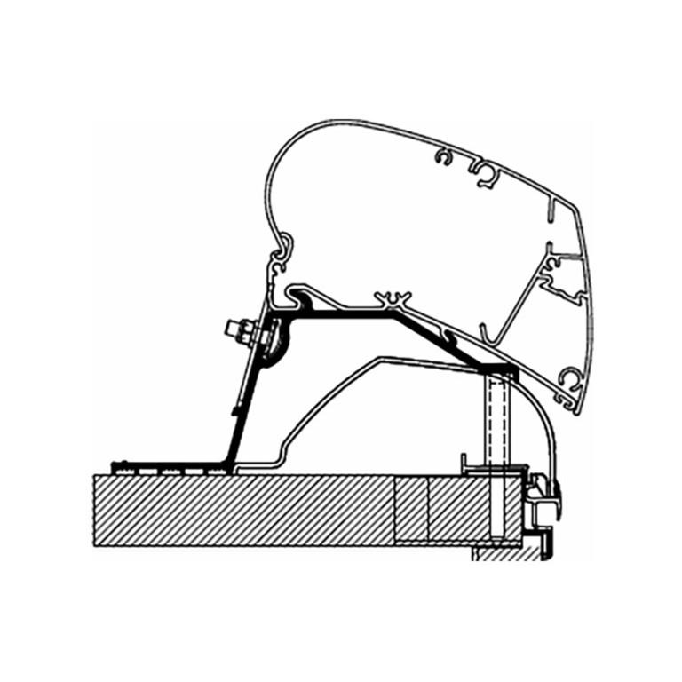 Thule 6300 Tavan Montaj Braketi (Adria)