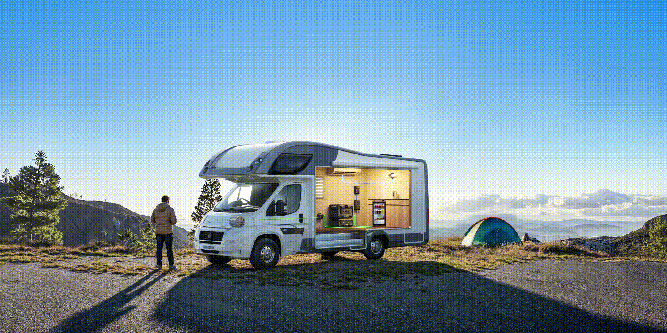 Bluetti Apex 300 GIF