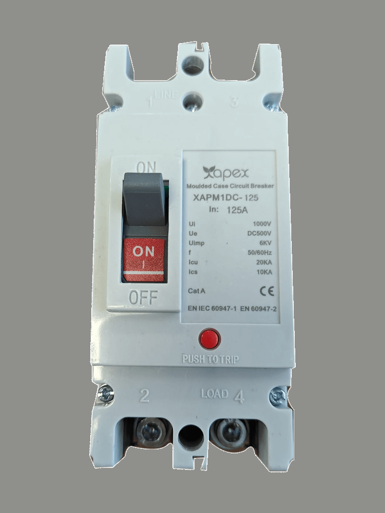 APEX DC Kartuş Sigorta Çift Kanal 2P/125A DC 500V