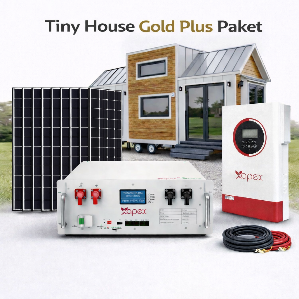 ELECTROZİRVE Tiny House Güneş Enerjisi Gold Plus Paket