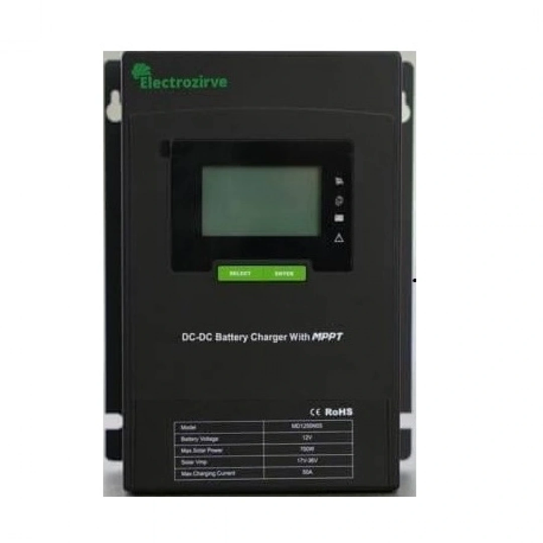 ELECTROZİRVE MPPT Şarj Kontrol Cihazı 50A DC - DC MD1250