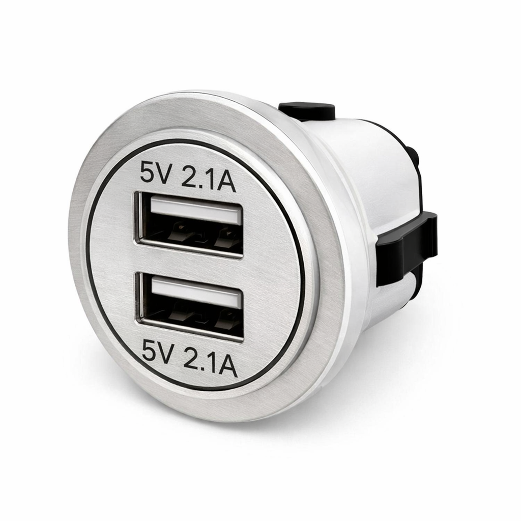 MELLİFERA İki Usb Type-A Şarj Cihazı (Beyaz)