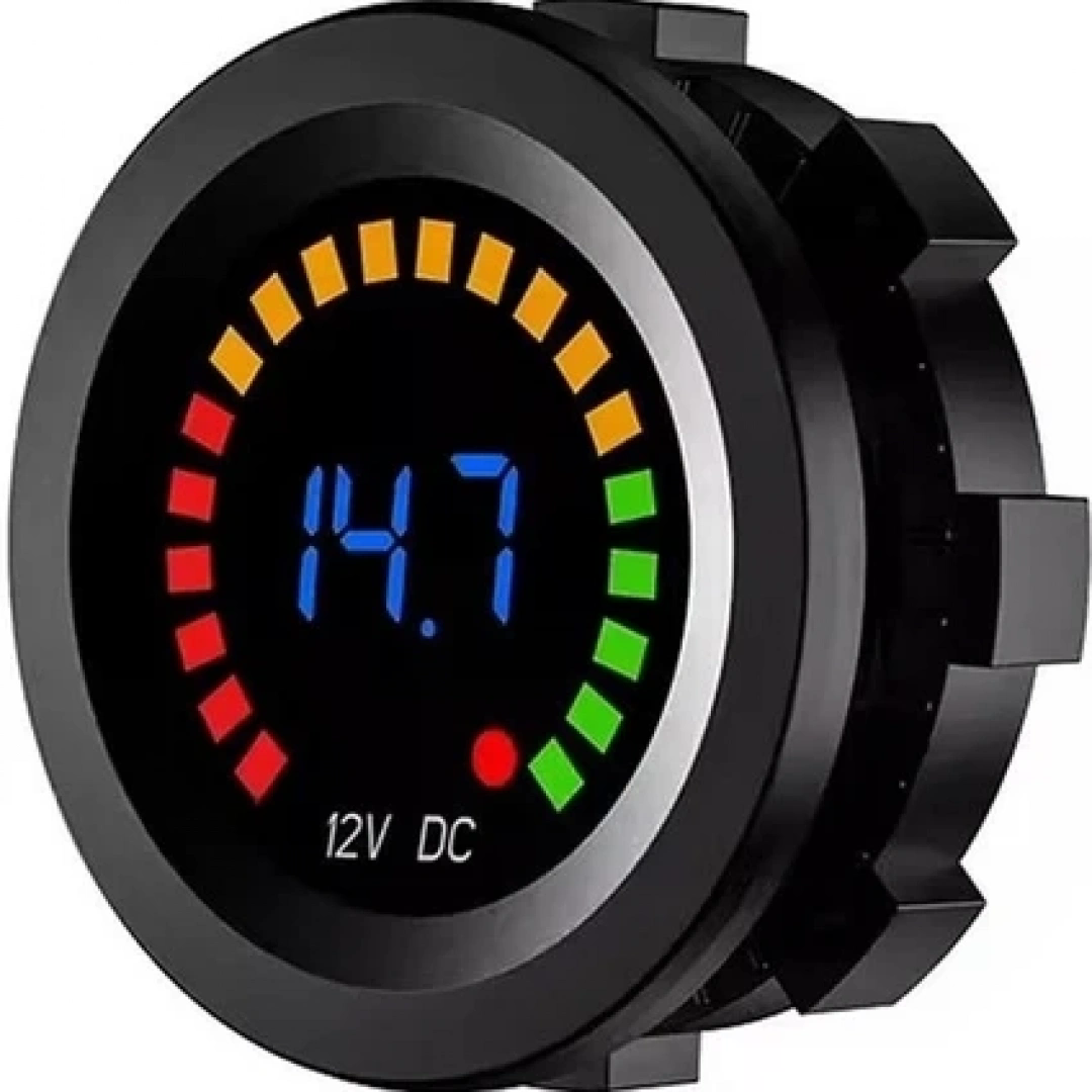 MELLİFERA 12V Voltmetre (PLASTİK KASA) Voltaj Aralığı：6-30V