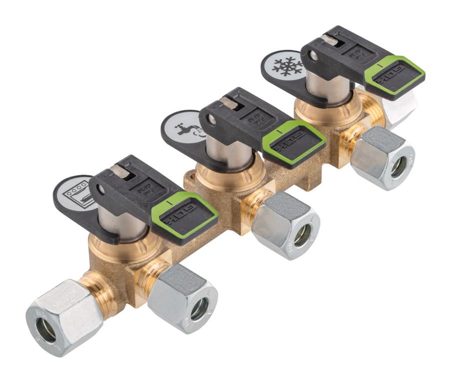 GAZ DAĞITICI VALF ÜÇLÜ ŞALTER MODEL