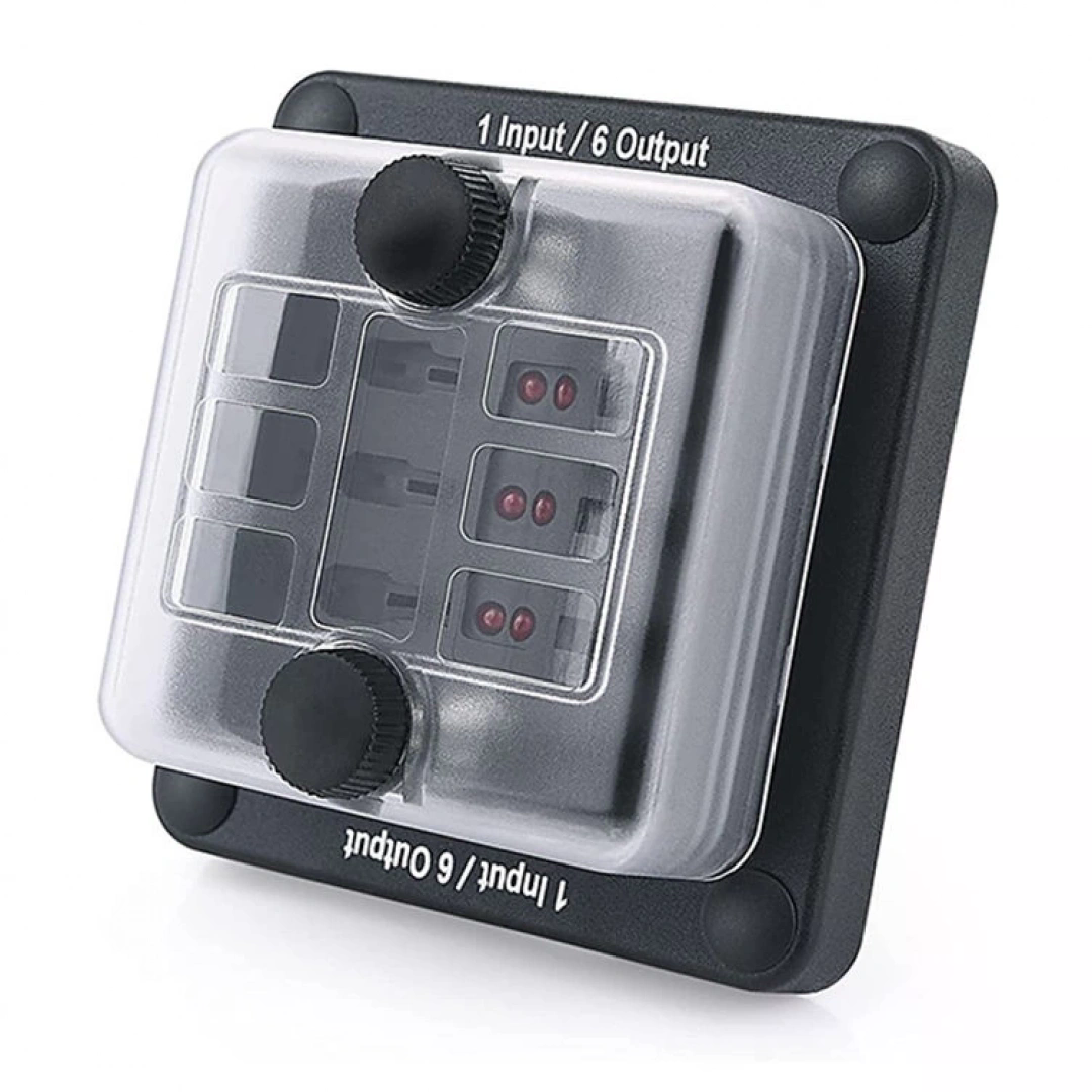 MELLİFERA İKAZ IŞIKLI 6'LI DC SİGORTA KUTUSU