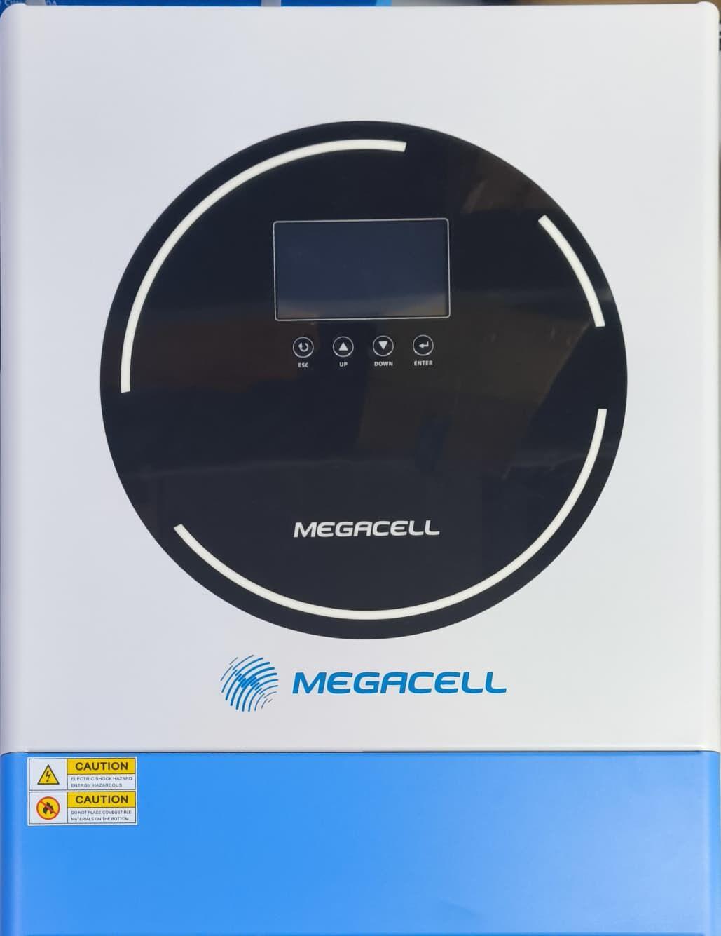 MEGACELL 48V/11000W HİBRİT İNVERTER (160A MPPT AKIMI) - AKÜSÜZ ÇALIŞMA (Paralellenebilir)