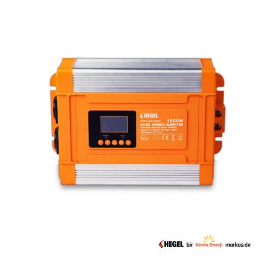 1200W 12V EKRANLI TAM SİNÜS İNVERTER