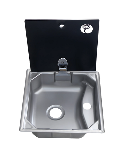 Cam Kapaklı Kare Evye