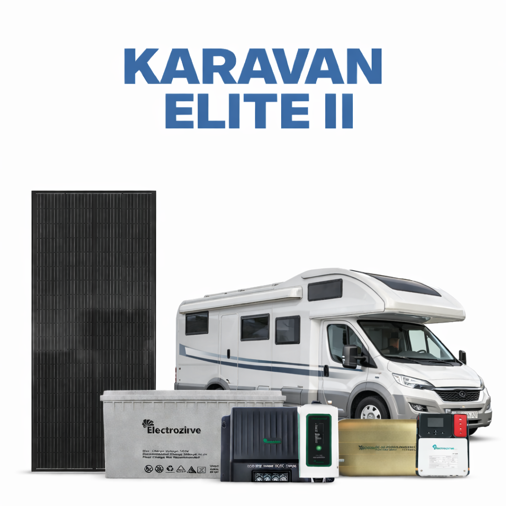 ELECTROZİRVE Karavan Hazır Sistem Elite-II (Eksiksiz Enerji Paketi)