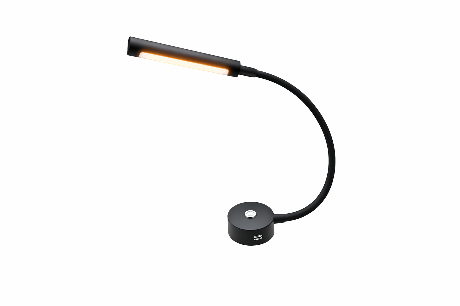 Mellifera Yuvarlak Tabanlı Dokunmatik Ayarlanabilir Döner Başlıklı Okuma Lambası MLFR-RLF002