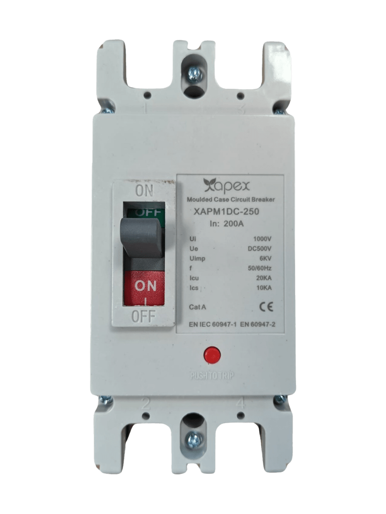 APEX DC Kartuş Sigorta Çift Kanal 2P/200A DC 500V