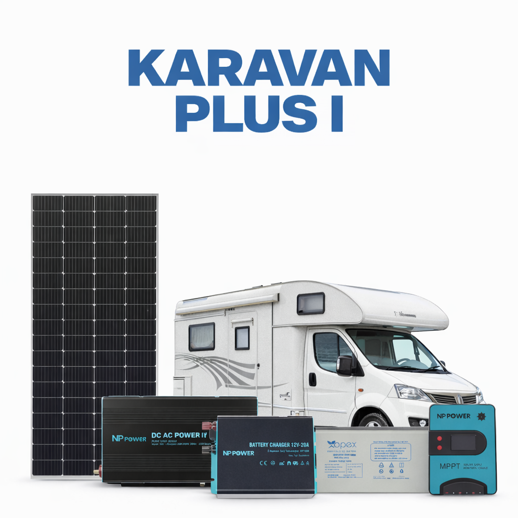 ELECTROZİRVE Karavan Hazır Sistem Plus-I (Orta Seviye Enerji Paketi)