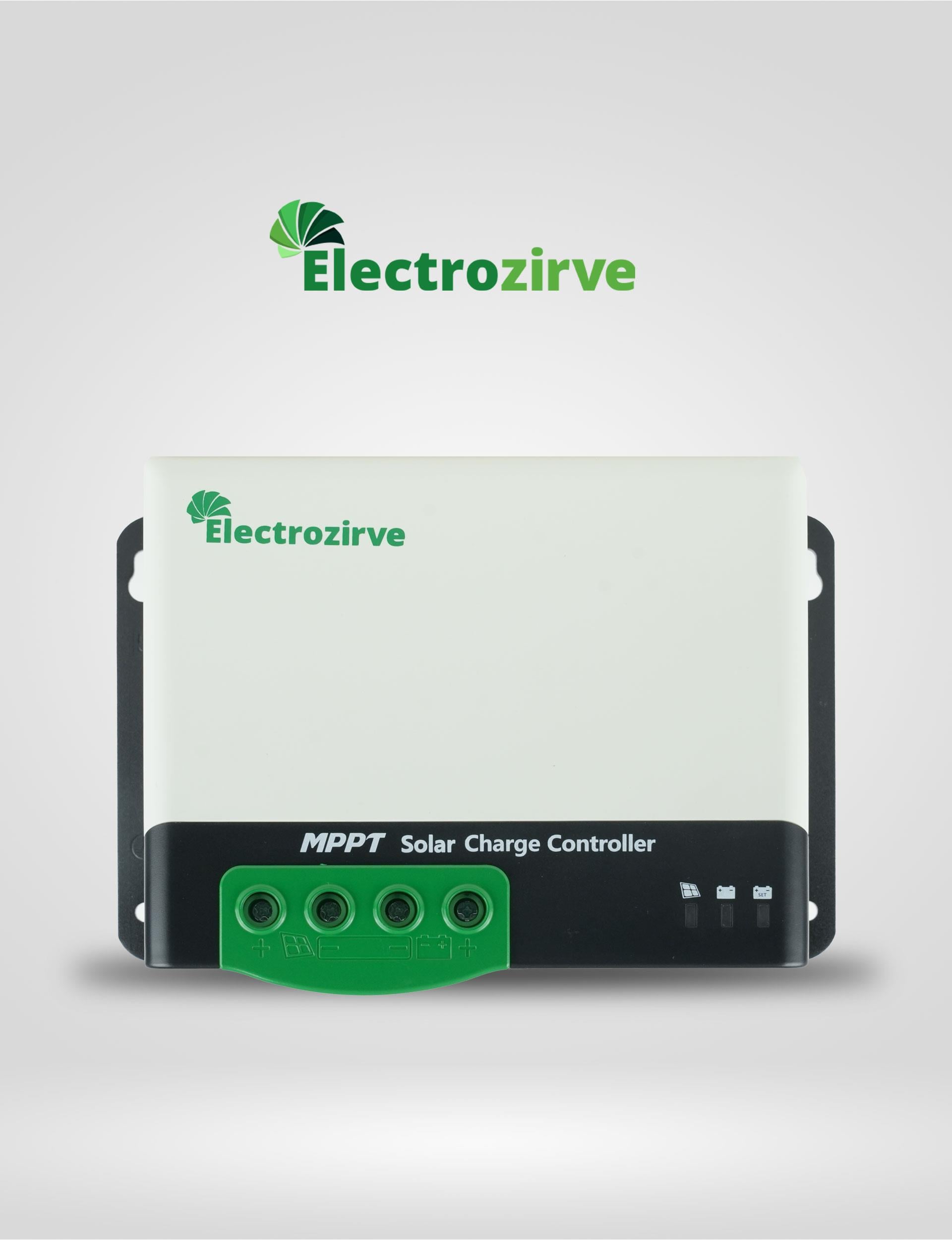 ELECTROZİRVE MC 50 Amper Mppt Solar Şarj Kontrol Cihazı 12Volt-24Volt