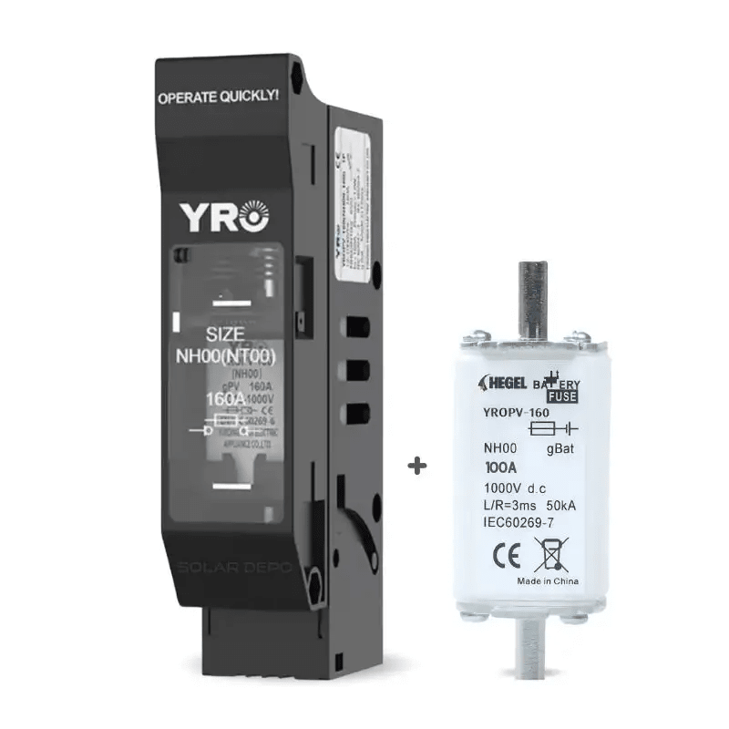 125A DC BIÇAKLI SİGORTA