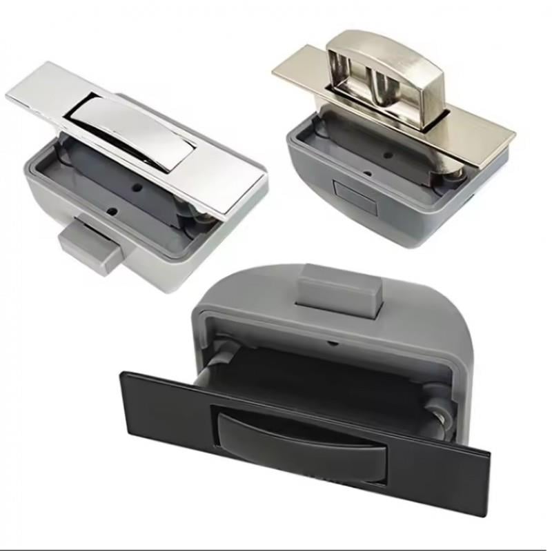 RV METAL KROM DİKDÖRTGEN BASÇEK KİLİDİ