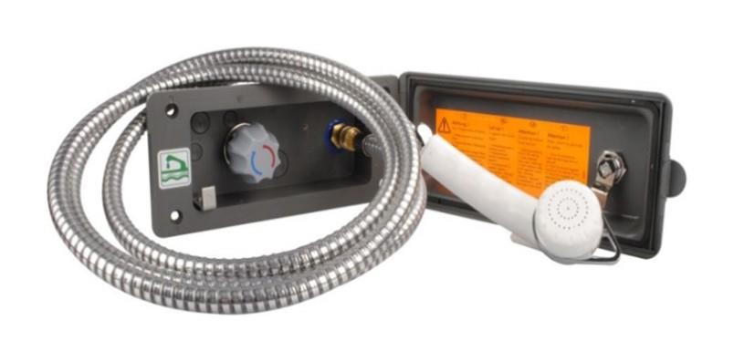 TETİKSİZ SİYAH DIŞ DUŞ SETİ (SICAK SOĞUK)