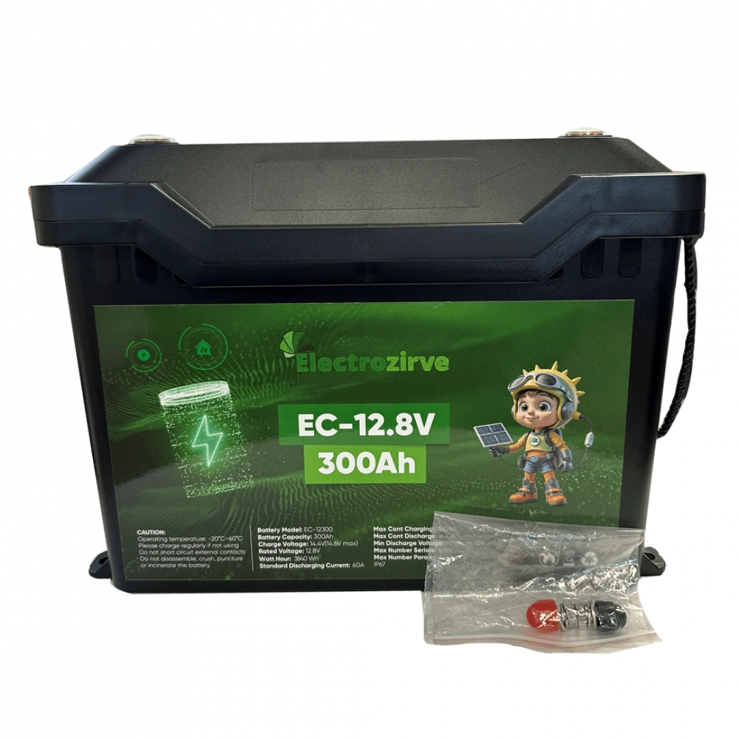 ELECTROZİRVE ELC-ITG-BOX 12.8V 300Ah Lityum (LiFePO4) Batarya