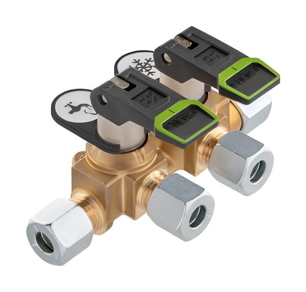 GAZ DAĞITICI VALF İKİLİ ŞALTER MODEL