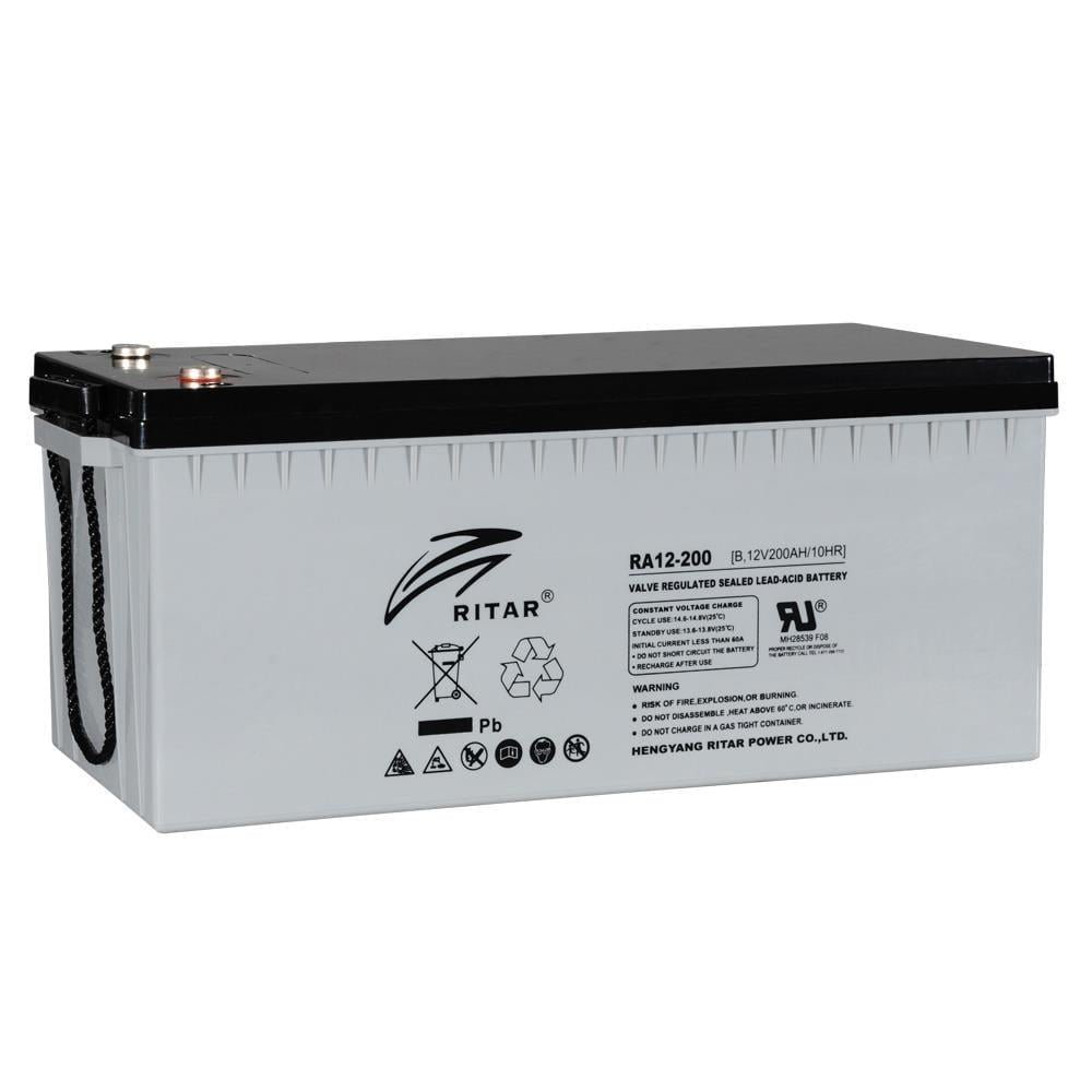 Ritar 12V 200 Ah Bakımsız Kuru Akü