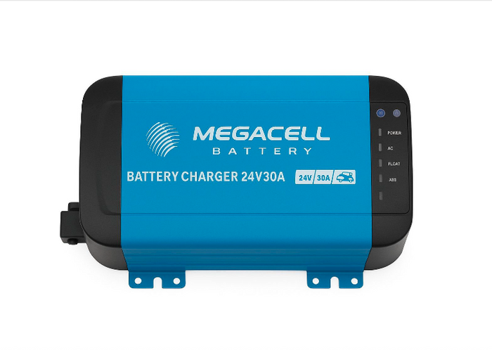 MEGACELL 24V 30A Akıllı Şebeke Şarj Cihazı