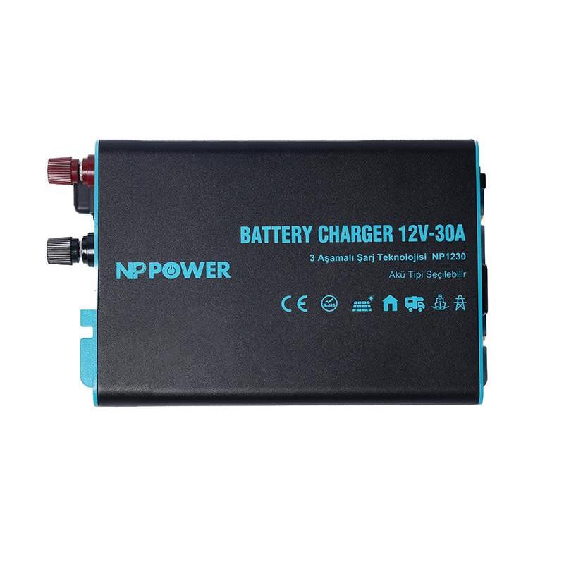 NP POWER NP1230 12V 30A Akü Şarj Cihazı