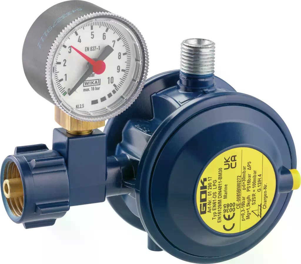 GOK MARİN MODEL EN61-DS GAZ REGÜLATÖRÜ (30 MBAR)