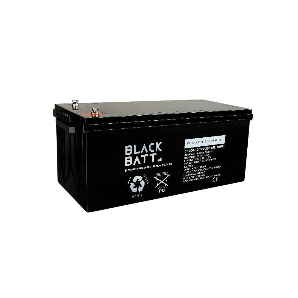 BlackBatt 12V 200Ah Bakımsız Kuru Akü