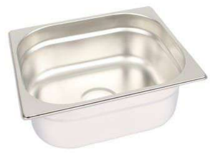 Dikdörtgen Paslanmaz Evye