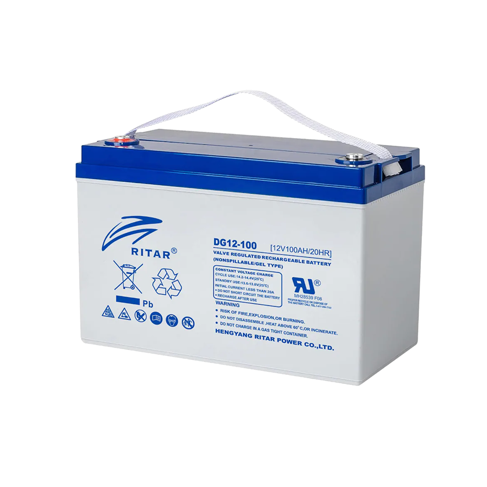 Ritar DG12-100 12V 100Ah Deep Cycle Saf Jel akü