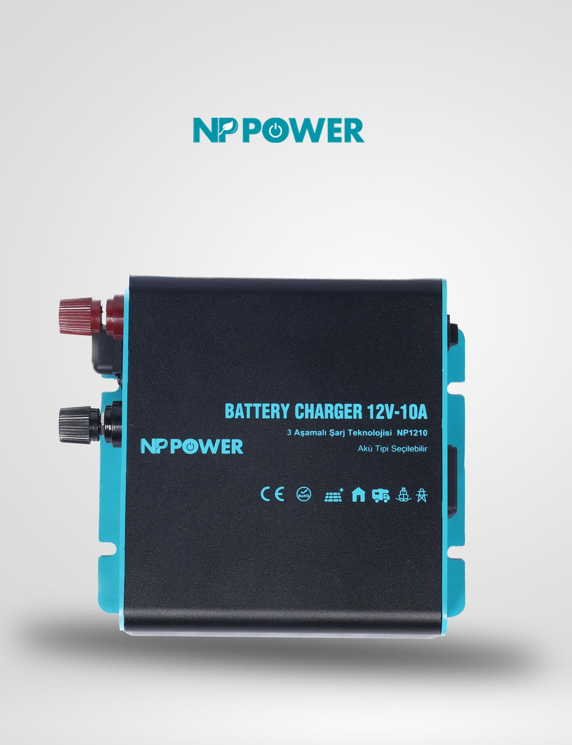 NP POWER NP1210 NP Power 12V 10A Akü Şarj Cihazı