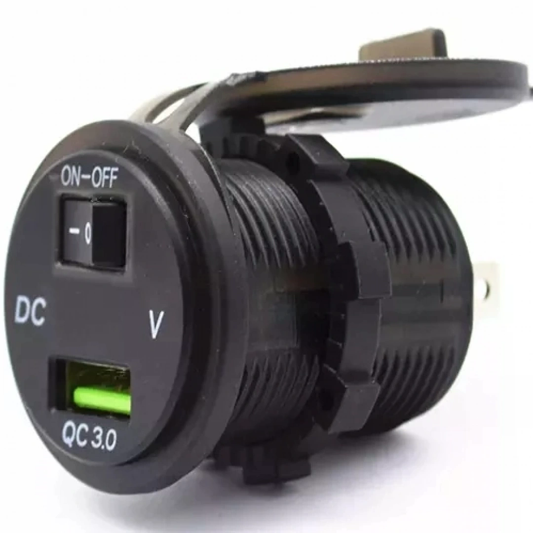 MELLİFERA Usb Type-A Voltmetreli (On-Off Anahtarlı)