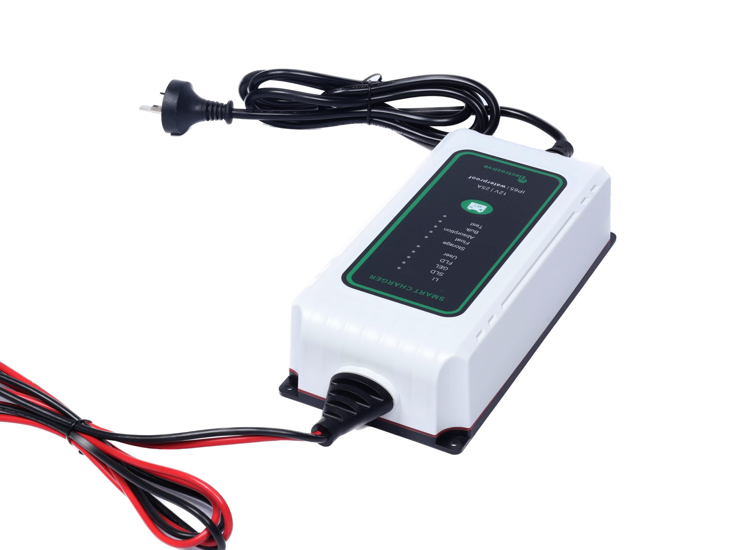 ELECTROZİRVE 25A AC-DC Akü Şarj Cihazı