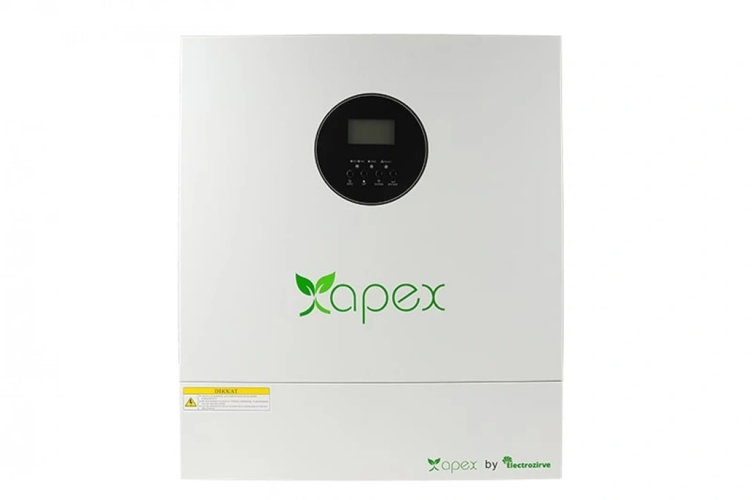 APEX APX3KMH 3000W High Voltage Akıllı İnverter - 100A MPPT - 500V DC Panel
