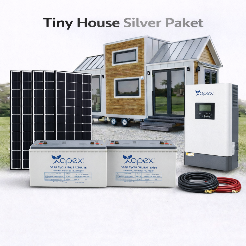 ELECTROZİRVE Tiny House Güneş Enerjisi Silver Paket