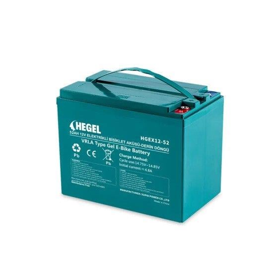 12V 52AH EVF ELEKTRİKLİ BİSİKLET AKÜSÜ