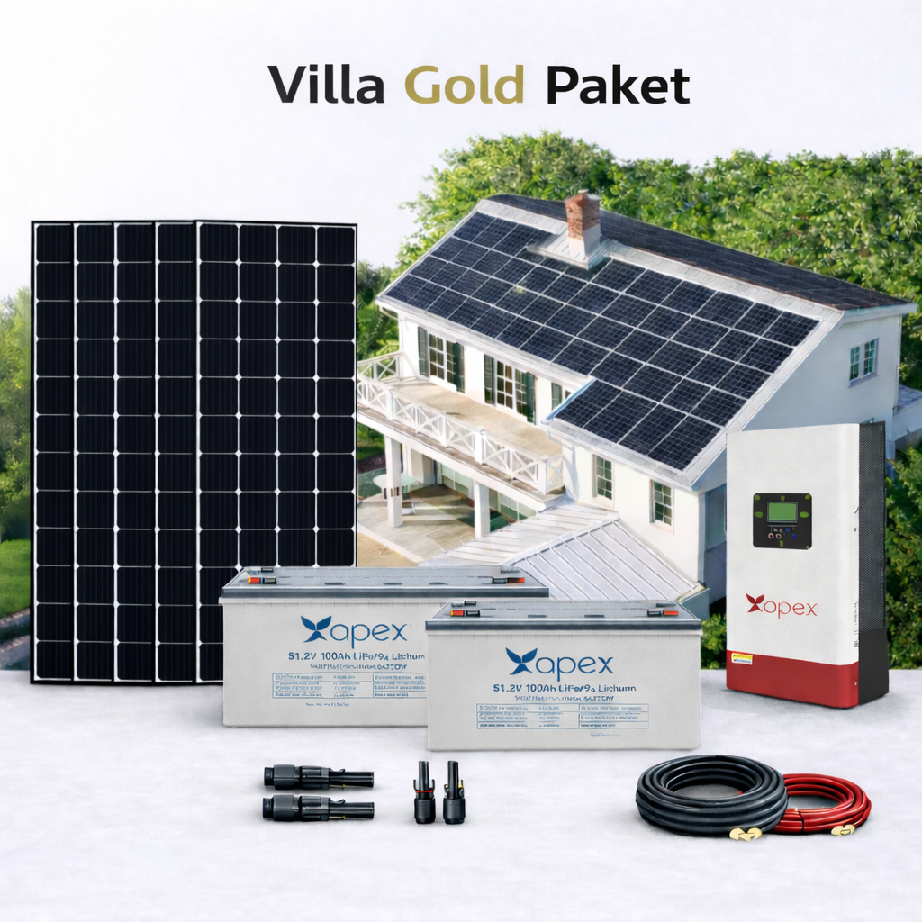 ELECTROZİRVE Villa Güneş Enerjisi Gold Paket