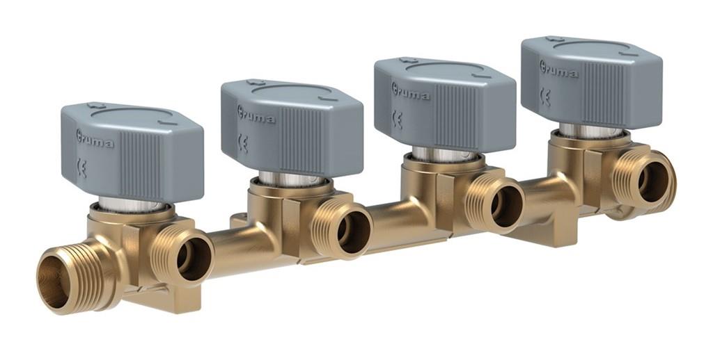 Truma Dörtlü Gaz Vanası