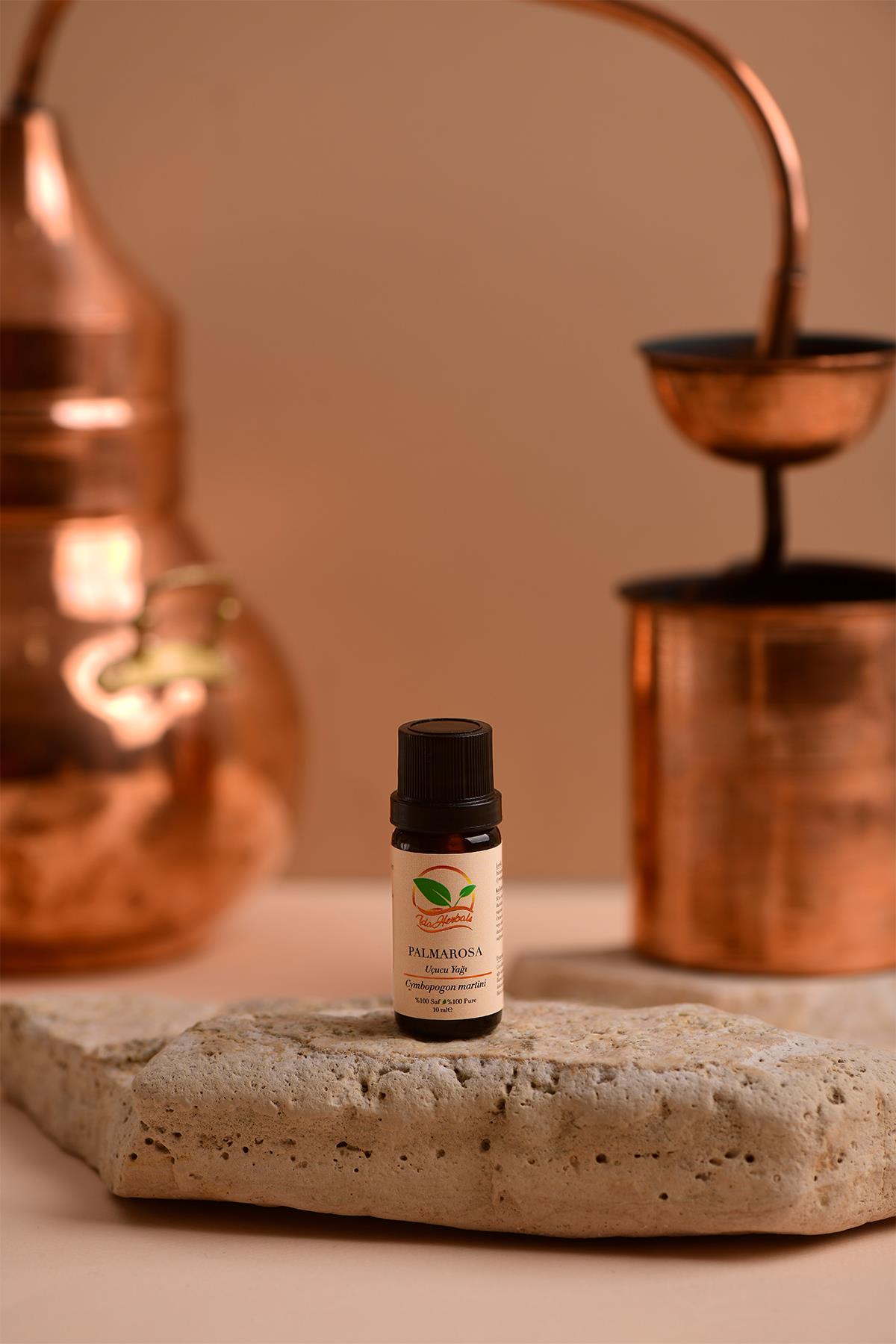 PALMAROSA UÇUCU YAĞI 10 ML (Cymbopogon martinii)