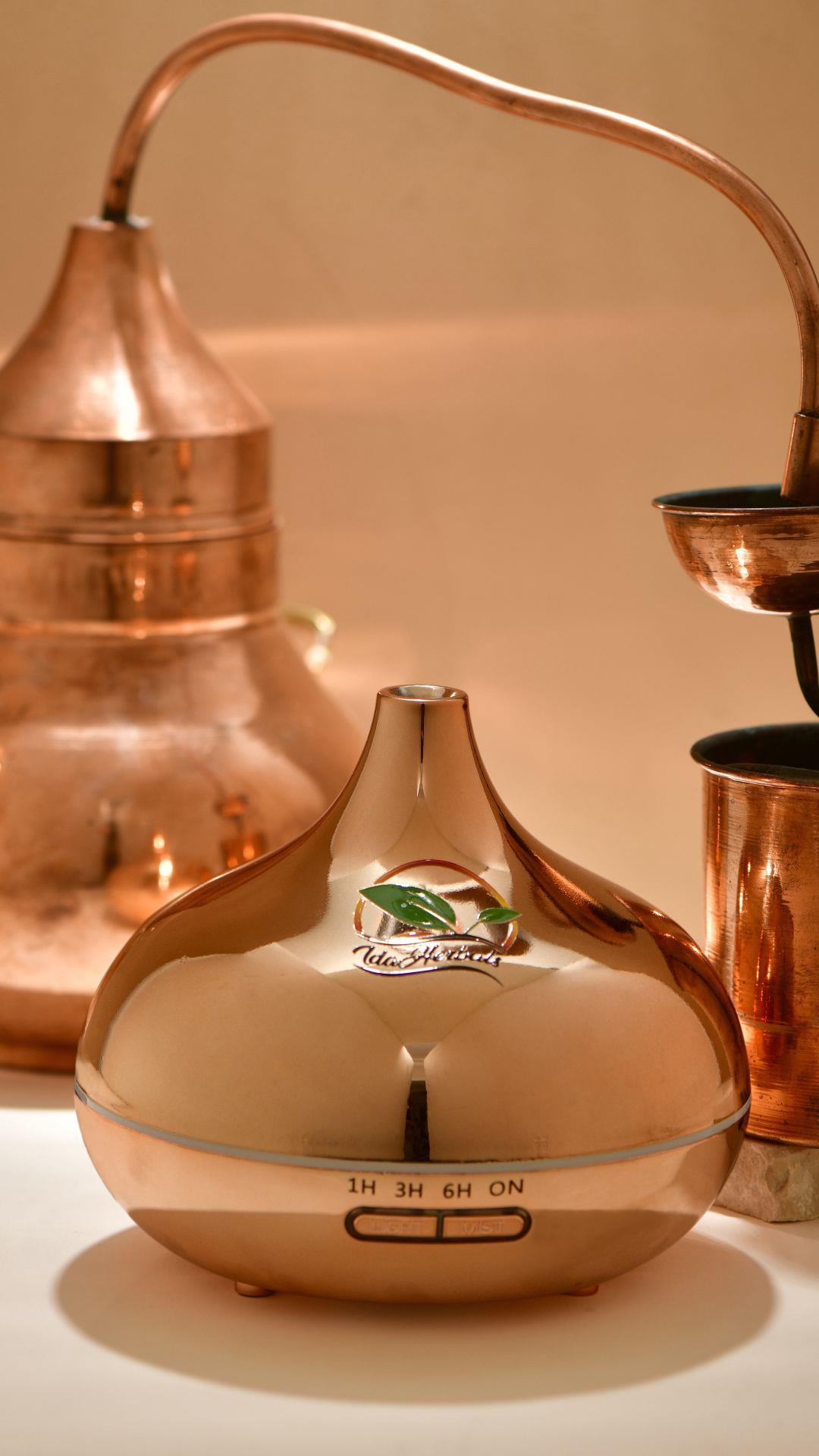 ROSE  ELEKTİRİKLİ AROMATERAPİ DİFÜZÖRÜ 500 ML